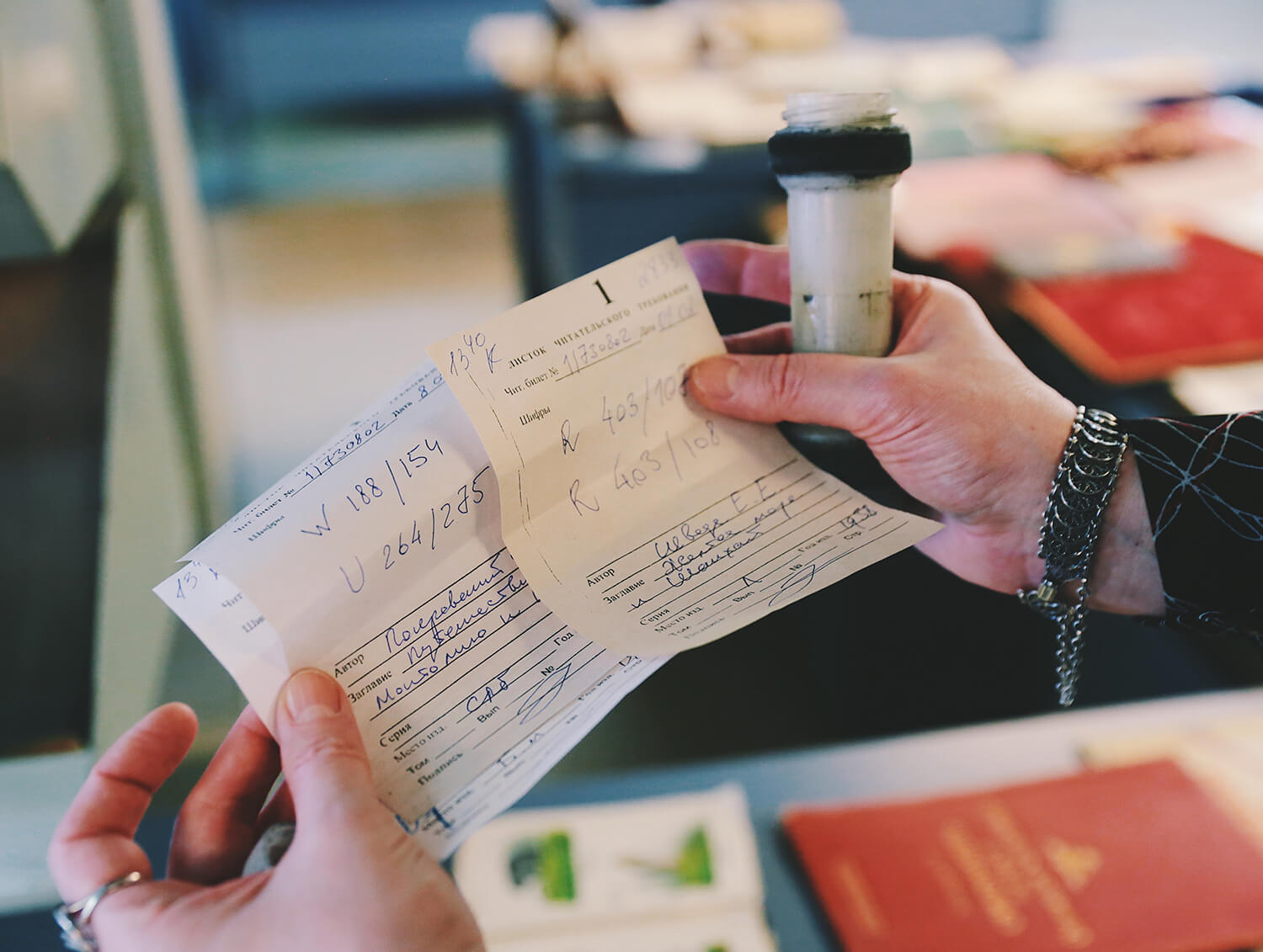 Капсула для пневмопочты. Фото: из архивов и фондов РГБ